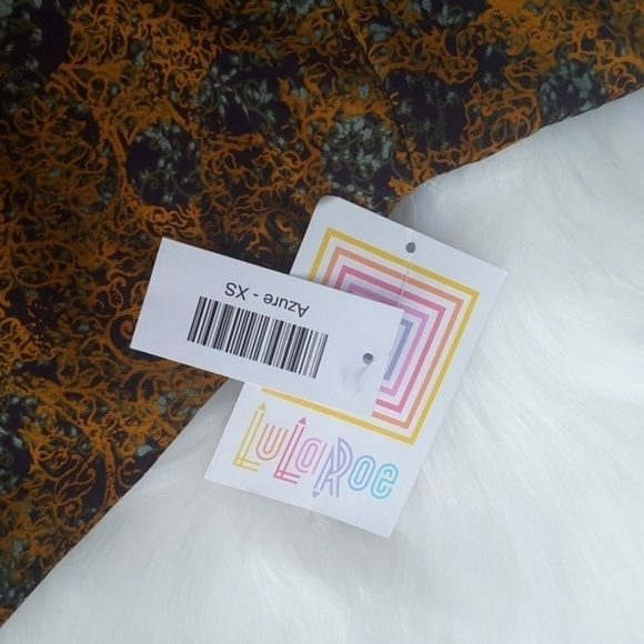 NWT Lularoe Azure printed skirts sz XS - Picture 5 of 6